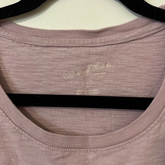 Pink T-shirt dress - Picture 2 of 2